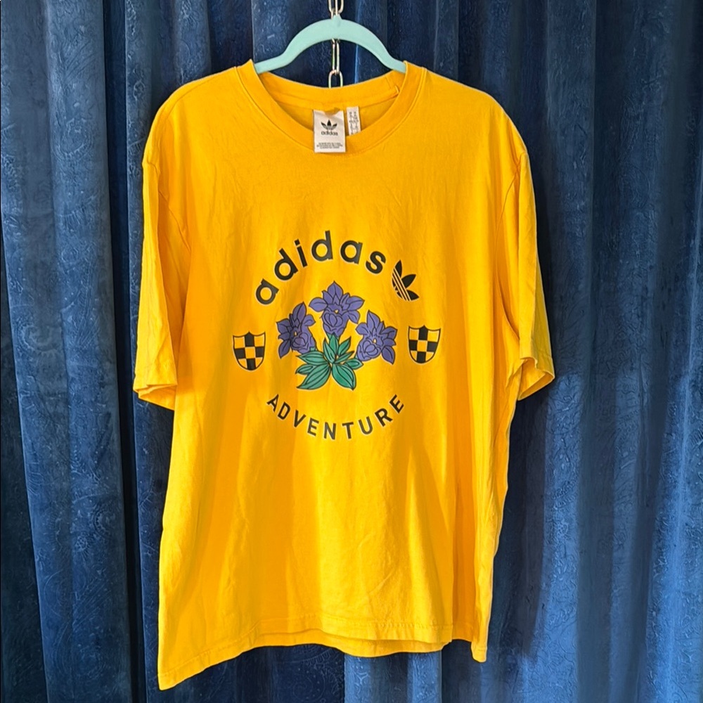 Adidas Yellow Adventure T-Shirt